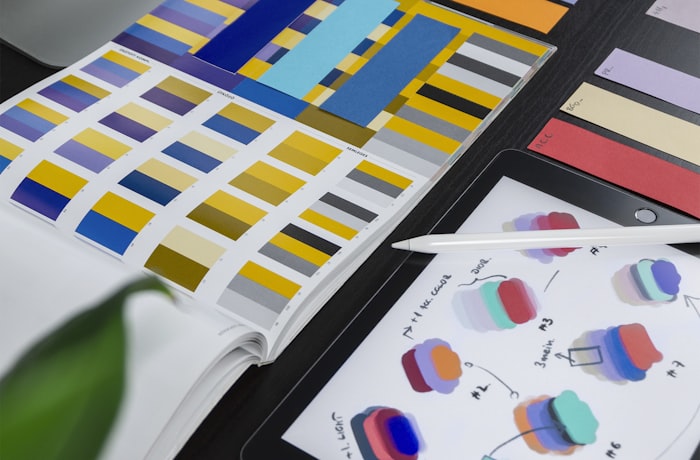 Professional brand design process